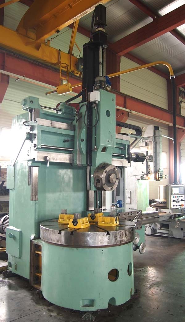 Фото токарно-карусельного верстата 1512Ф3